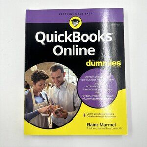 QuickBooks Online for Dummies 5th Edition Paperback Elaine Marmel 0062280732 NEW